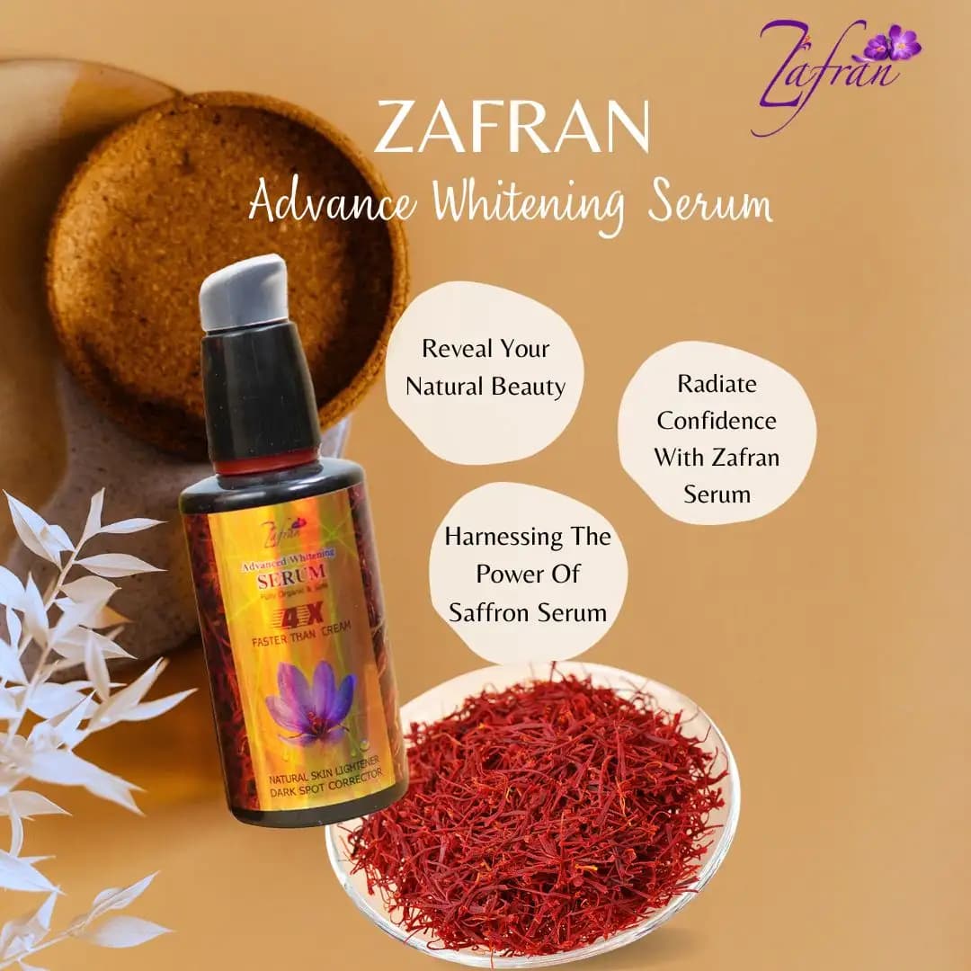 Zafran Advanced Whitening Serum